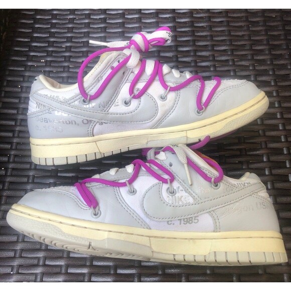 NIKE DUNK LOW OFF WHITE LOT 45 SIZE 5.5M main image 6